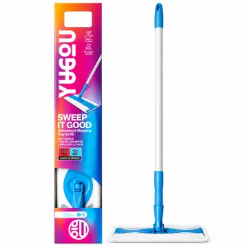 Швабра для сухого та вологого прибирання YUGOU SWEEP IT GOOD з 4 серветками