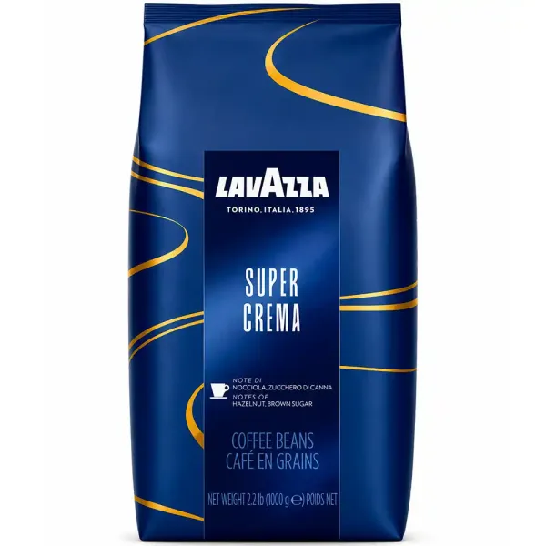 Кава в зернах Lavazza Super Crema, 1 кг