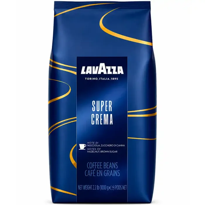 Кава в зернах Lavazza Super Crema, 1 кг