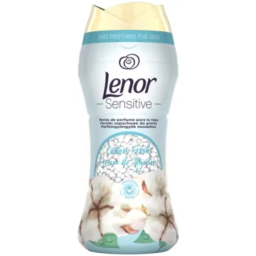 Ароматизатор для білизни в гранулах Lenor Sensitive Cotton Fresh, 210 г