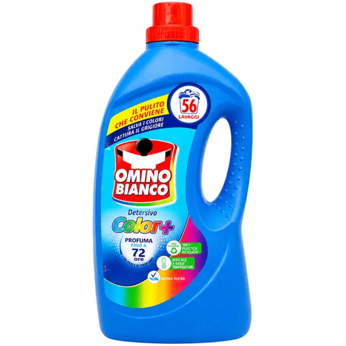 Гель для прання кольорових речей Omino Bianco Color+, 2.24 л (56 прань)