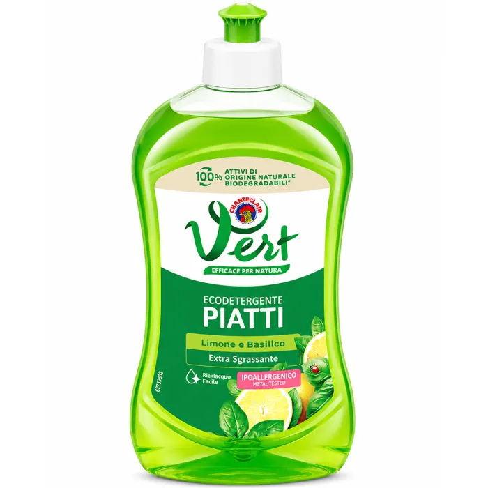 Засіб для миття посуду Chanteclair VERT Piatti, 500 мл