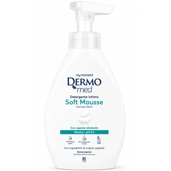 Гель-мус для інтимної гігієни Dermomed Soft Neutral, 600 мл