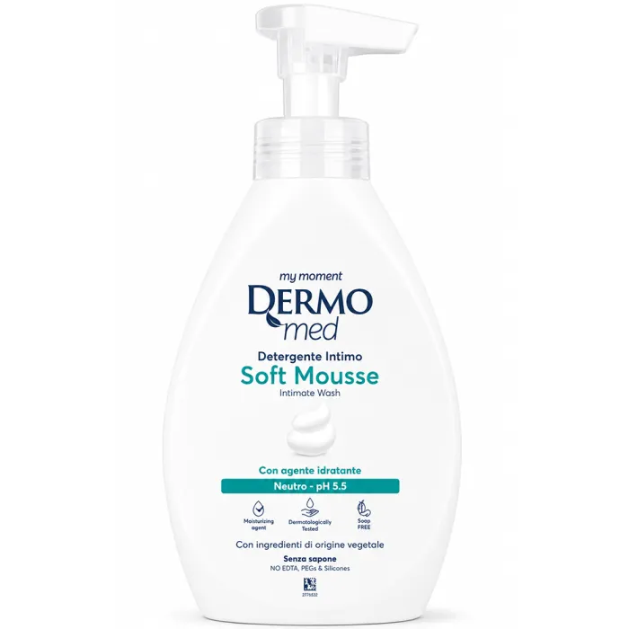 Гель-мус для інтимної гігієни Dermomed Soft Neutral, 600 мл