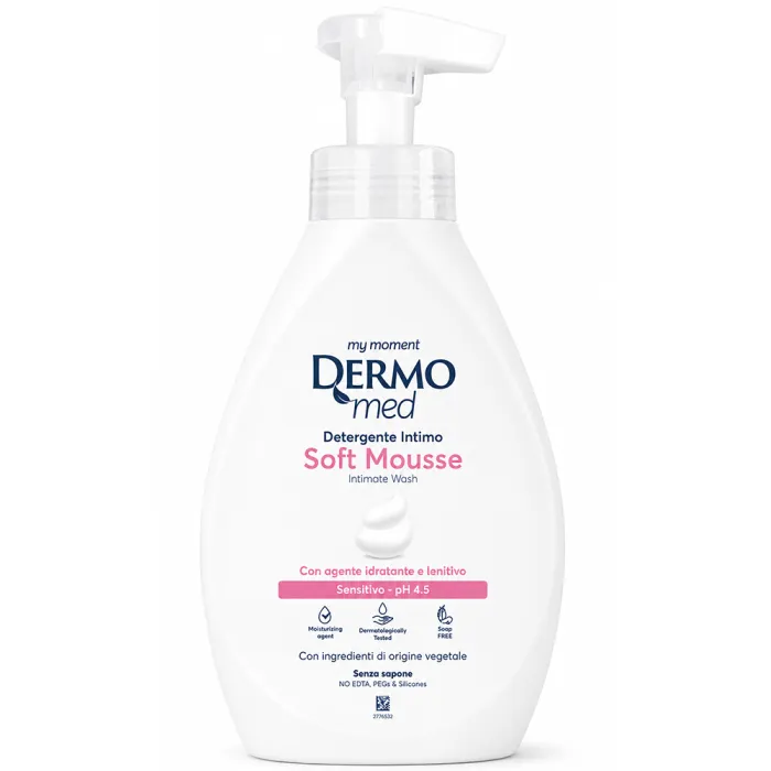 Гель-мус для інтимної гігієни Dermomed Soft Sensitive, 600 мл