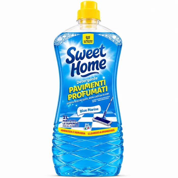 Ароматизований засіб для миття підлоги Sweet Home Blue Marine, 1 л