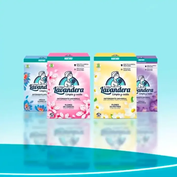 Універсальний пральний порошок Lavandera Flores De Cerezo 4.675 кг (85 прань)