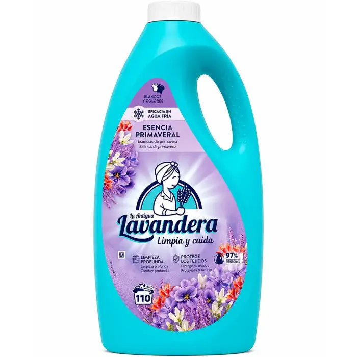 Гель для прання універсальний Lavandera Esencia Primaveral, 4.9 л (110 прань)