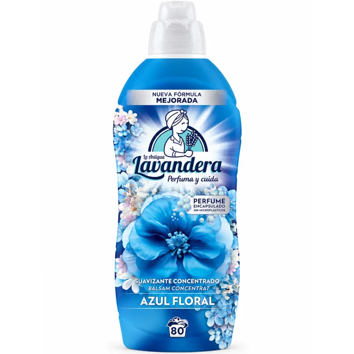 Кондиціонер для білизни Lavandera Azul Floral, 1.76 л (80 прань)