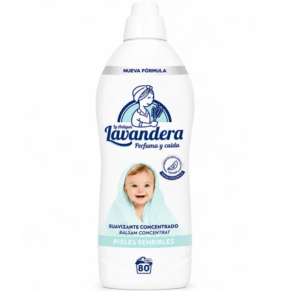 Кондиціонер для дитячої білизни Lavandera Pieles Sensibles, 1.6 л (80 прань)