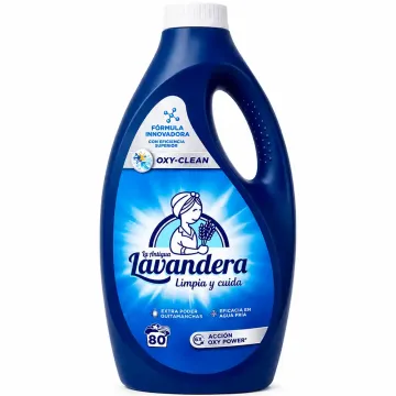 Гель для прання універсальний Lavandera Oxy-Clean, 3.6 л (80 прань)