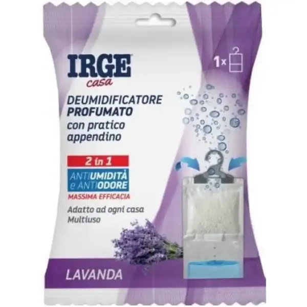 Поглинач вологи за запаху з підвіскою IRGE Lavanda, 500 мл