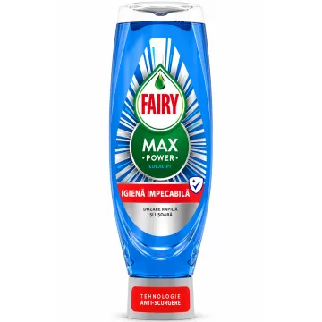 Гель для миття посуду Fairy MAX Power Eucalipt, 730 мл
