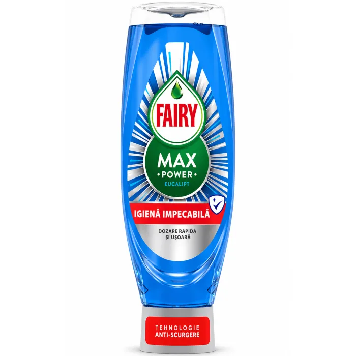 Гель для миття посуду Fairy MAX Power Eucalipt, 730 мл