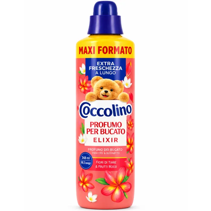 Парфум для прання Coccolino Elixir Fiori di Tiarè & Frutti Rossi, 828 мл