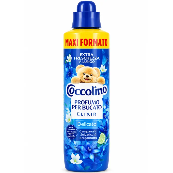 Парфум для прання Coccolino Elixir Campanula Selvatica & Bergamotto, 828 мл