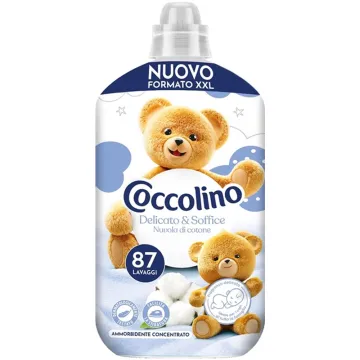 Кондиціонер для білизни Coccolino Delicato & Soffice, 1.827 л (87 прань)