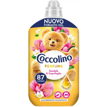 Кондиціонер для білизни Coccolino Perfume Sandalo & Caprifoglio, 1.827 л (87 прань)