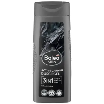 Гель для душу чоловічий Balea Men 3in1 Active Carbon, 300 мл