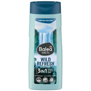 Гель для душу чоловічий Balea Men 3in1 Wild Refresh, 300 мл
