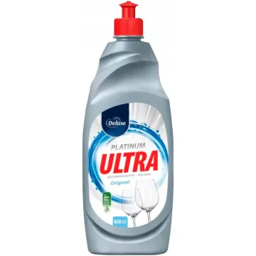 Засіб для миття посуду Deluxe Platinum Ultra Original, 850 мл 