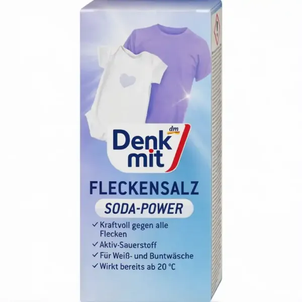 Засіб для видалення плям Denkmit Fleckensalz, 500 г