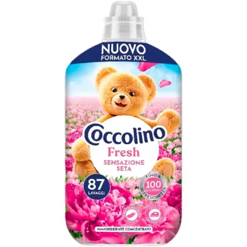 Кондиціонер для білизни Coccolino Fresh Sensazione Seta, 1.827 л (87 прань)
