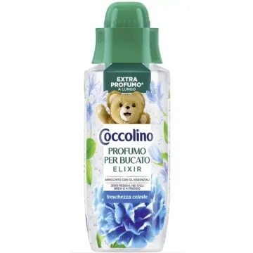 Парфумований еліксир для білизни Coccolino Freschezza Celeste, 342 г