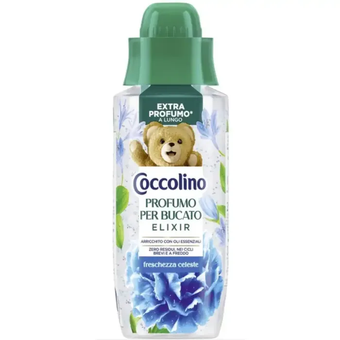 Парфумований еліксир для білизни Coccolino Freschezza Celeste, 342 г