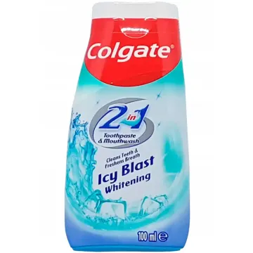 Зубна паста Colgate 2в1 Icy Blast Whitening, 100 мл