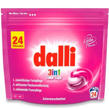 Капсули для прання кольорових тканин Dalli Color, 24 шт
