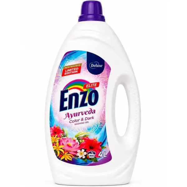 Гель для прання Deluxe Enzo Elite Ayurveda 4 л (100 прань)