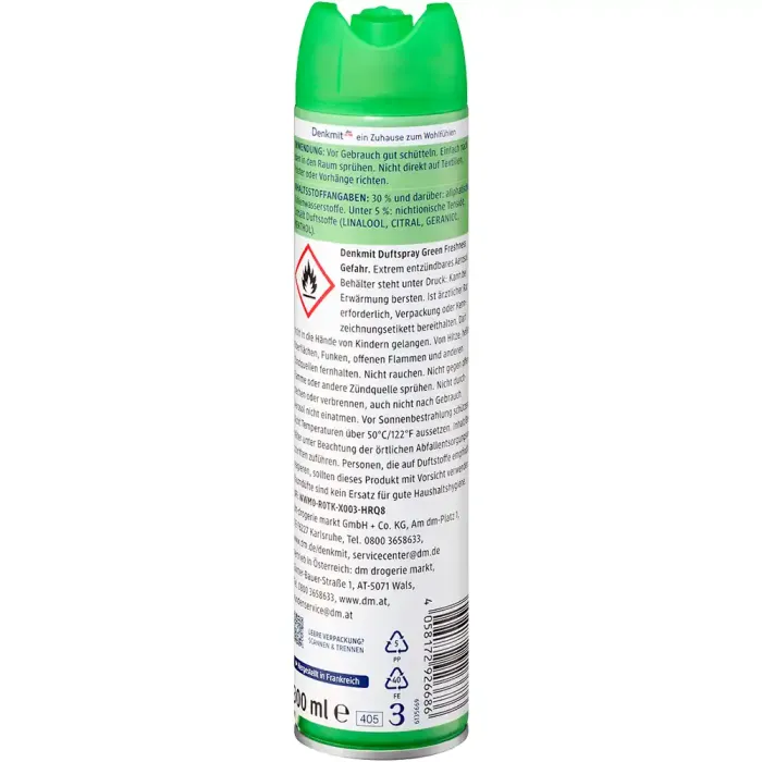 Освіжувач повітря Denkmit Green Freshness, 300 мл