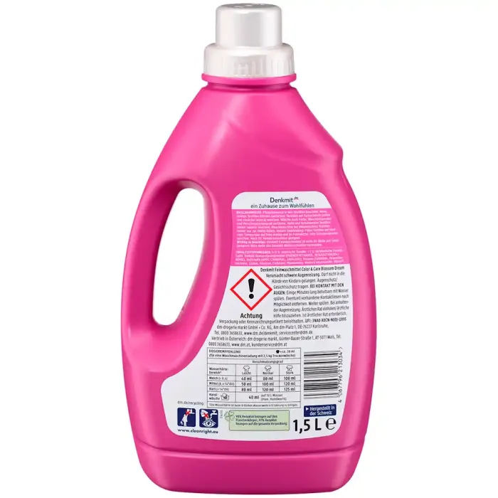 Гель для прання кольорового Denkmit Color & Care Blossom Dream 1.5 л (30 прань)