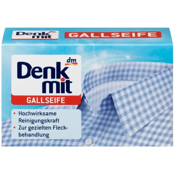 Жовчне мило для виведення плям Denkmit Gallseife, 100 г