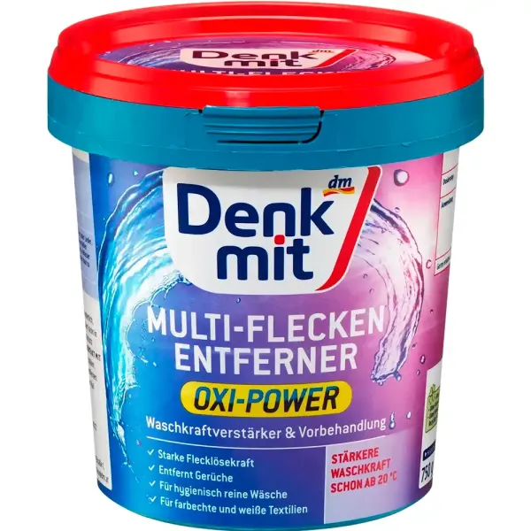 Кисневий плямовивідник Denkmit Oxi Power Multi-Flecken, 750 г
