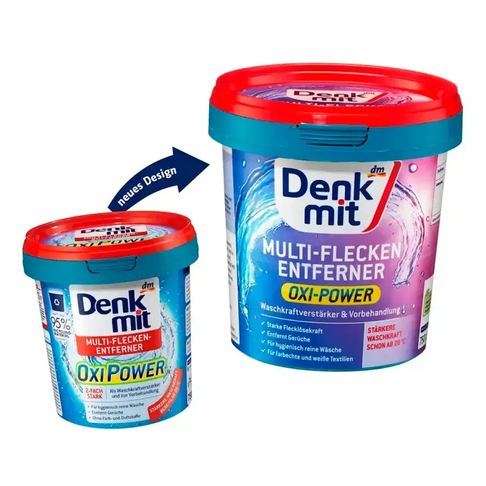 Кисневий плямовивідник Denkmit Oxi Power Multi-Flecken, 750 г