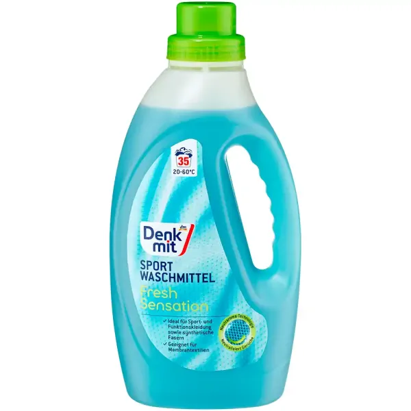 Гель для прання спортивного одягу Denkmit Fresh Sensation 1.5 л (35 прань)