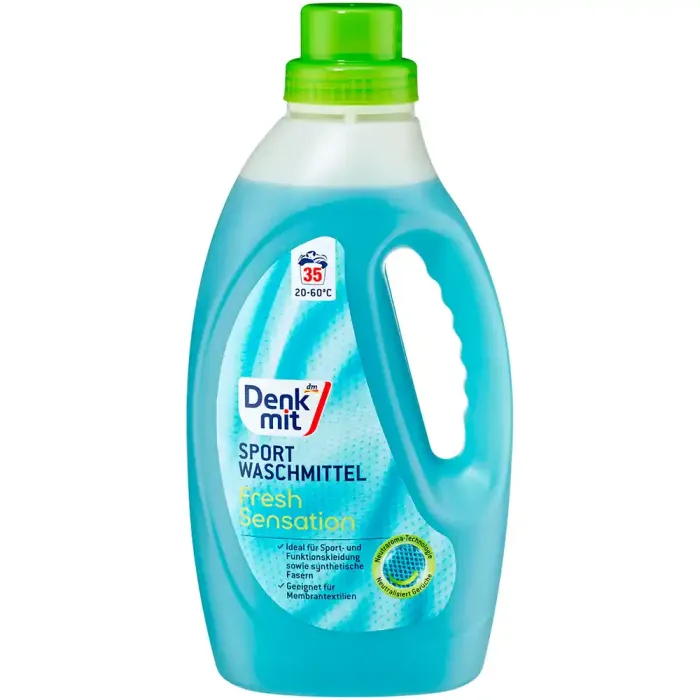 Гель для прання спортивного одягу Denkmit Fresh Sensation 1.5 л (35 прань)