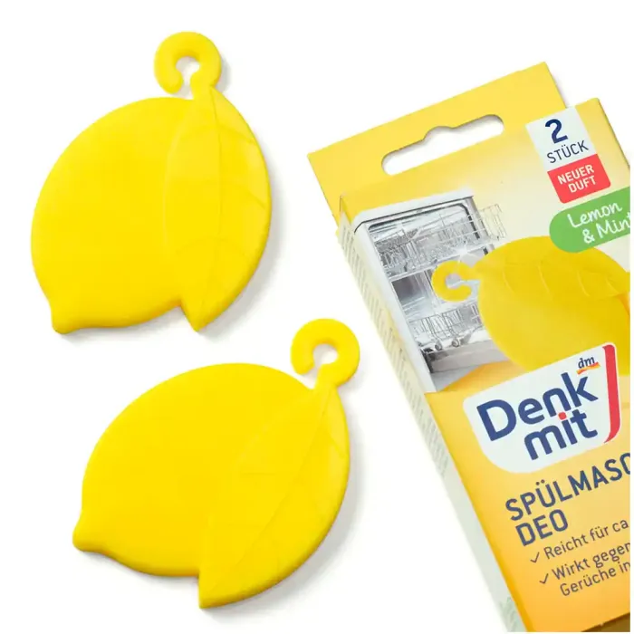 Освіжувач для посудомийної машини Denkmit Lemon & Mint (Лимон та М'ята), 2 шт