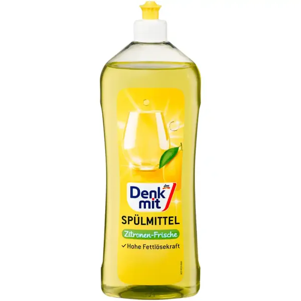 Засіб для миття посуду Denkmit Zitronen-Frische (Лимон), 1 л