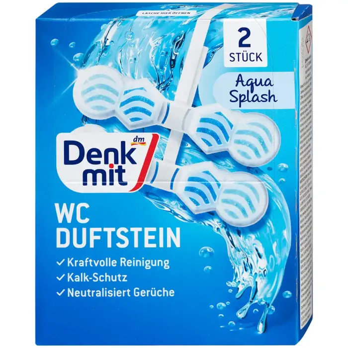 Підвісний блок для унітазу Denkmit Aqua Splash, 2 шт