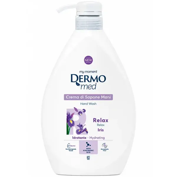 Рідке крем-мило Dermomed Relax Iris, 1 л