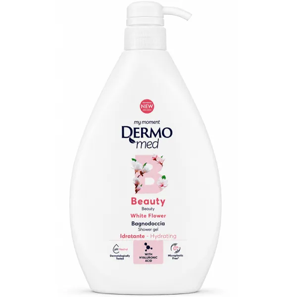 Гель для душу Dermomed Beauty White Flower, 1 л