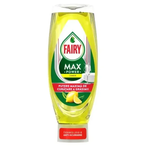 Засіб для миття посуду Fairy MAX Power Lemon, 730 мл
