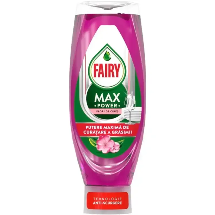 Гель для миття посуду Fairy MAX Power Flori de Cires, 730 мл
