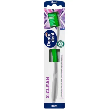 Зубна щітка жорстка Dontodent X-Clean, 1 шт