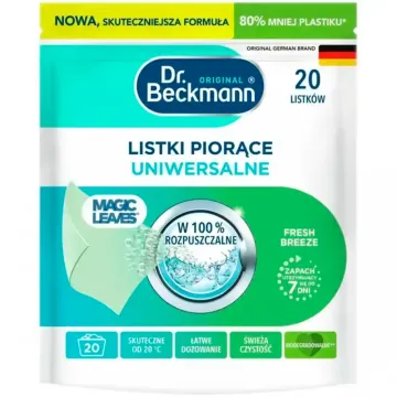 Серветки для прання універсальні Dr. Beckmann Magic Leaves, 20 шт
