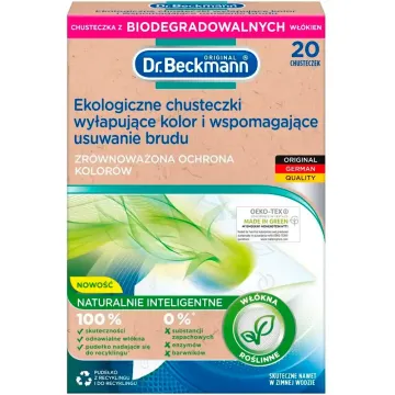 Екологічні серветки для прання Dr. Beckmann антилінька, 20 шт