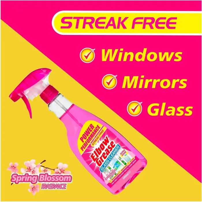 Спрей для миття вікон Elbow Grease Spring Blossom, 500 мл